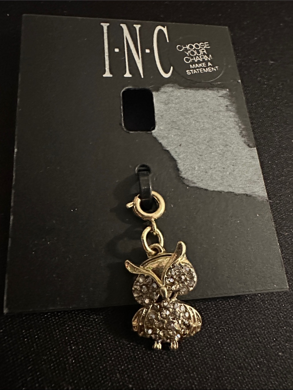 INC Gold Owl Charm Pendant - INC International Concepts
#95